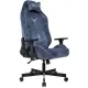 Кресло игровое Knight N1 Fabric синий Light-27 с подголов. крестов. металл главное фото в маленьком размере